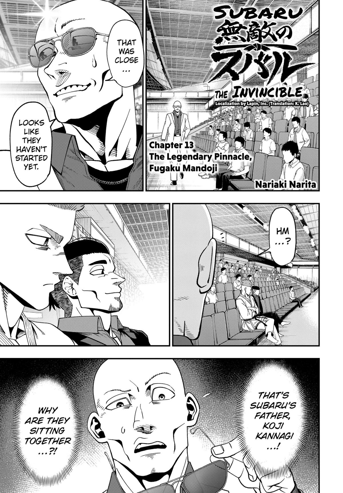 Subaru the Invincible Chapter 13 page 1 - 