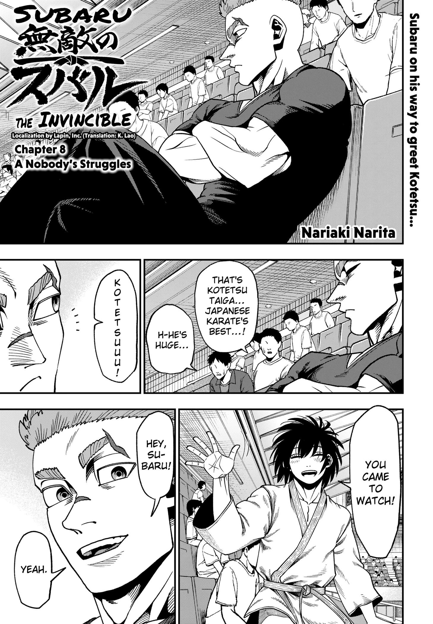Subaru the Invincible Chapter 8 page 1 - 
