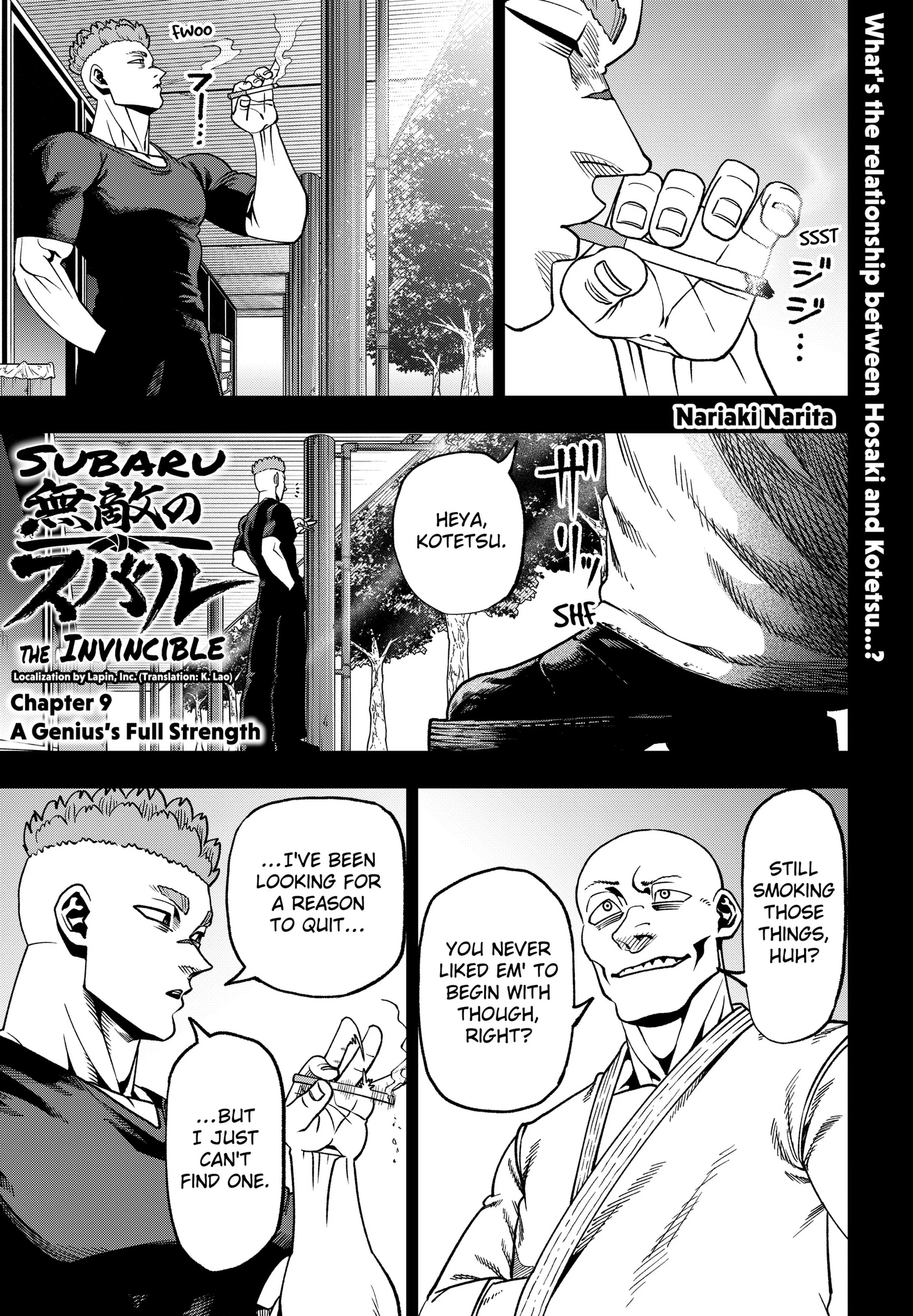 Subaru the Invincible Chapter 9 page 1 - 