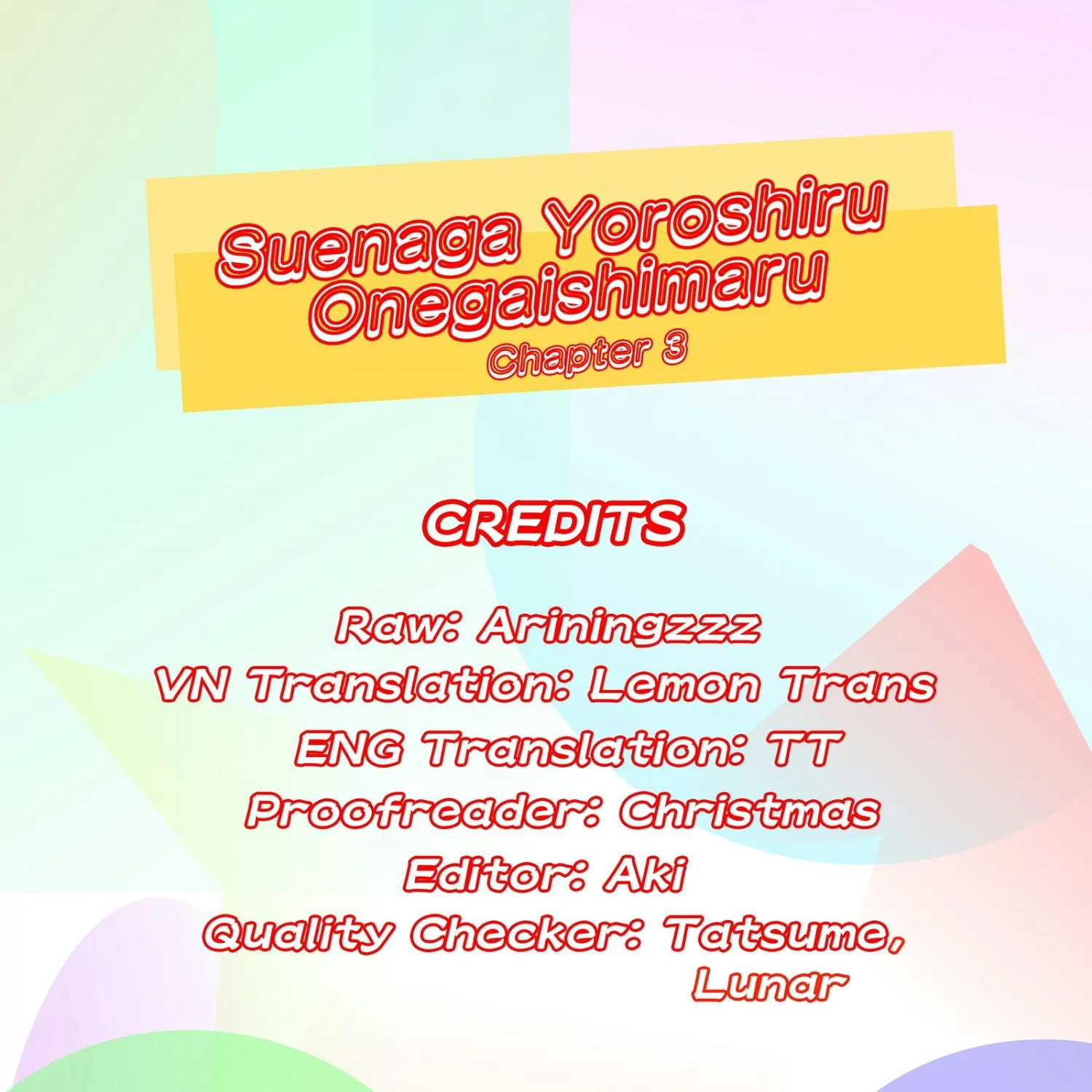 Suenaga Yoroshiku Onegaishimasu Chapter 4 page 1 - 
