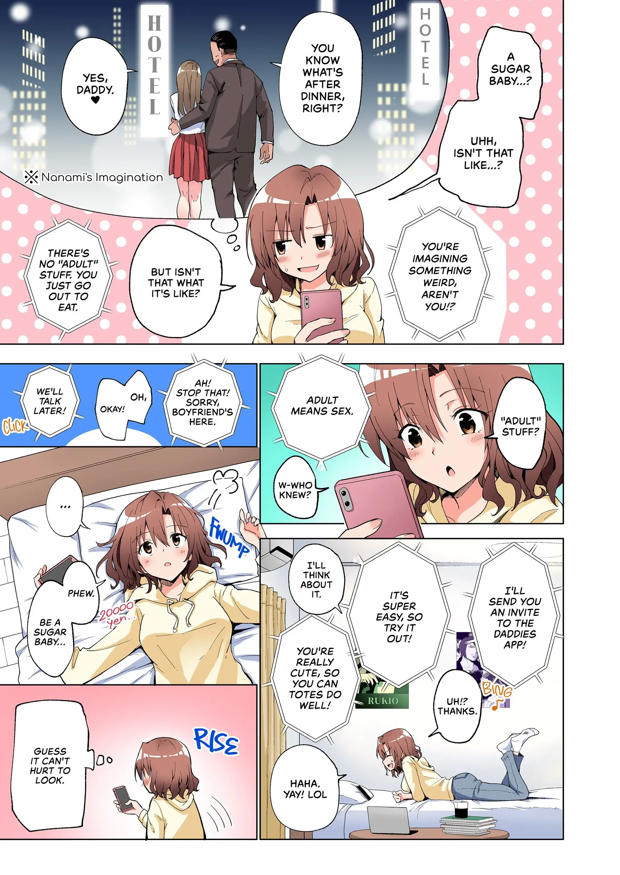 Sugar Baby Diaries Chapter 1 page 14 - 