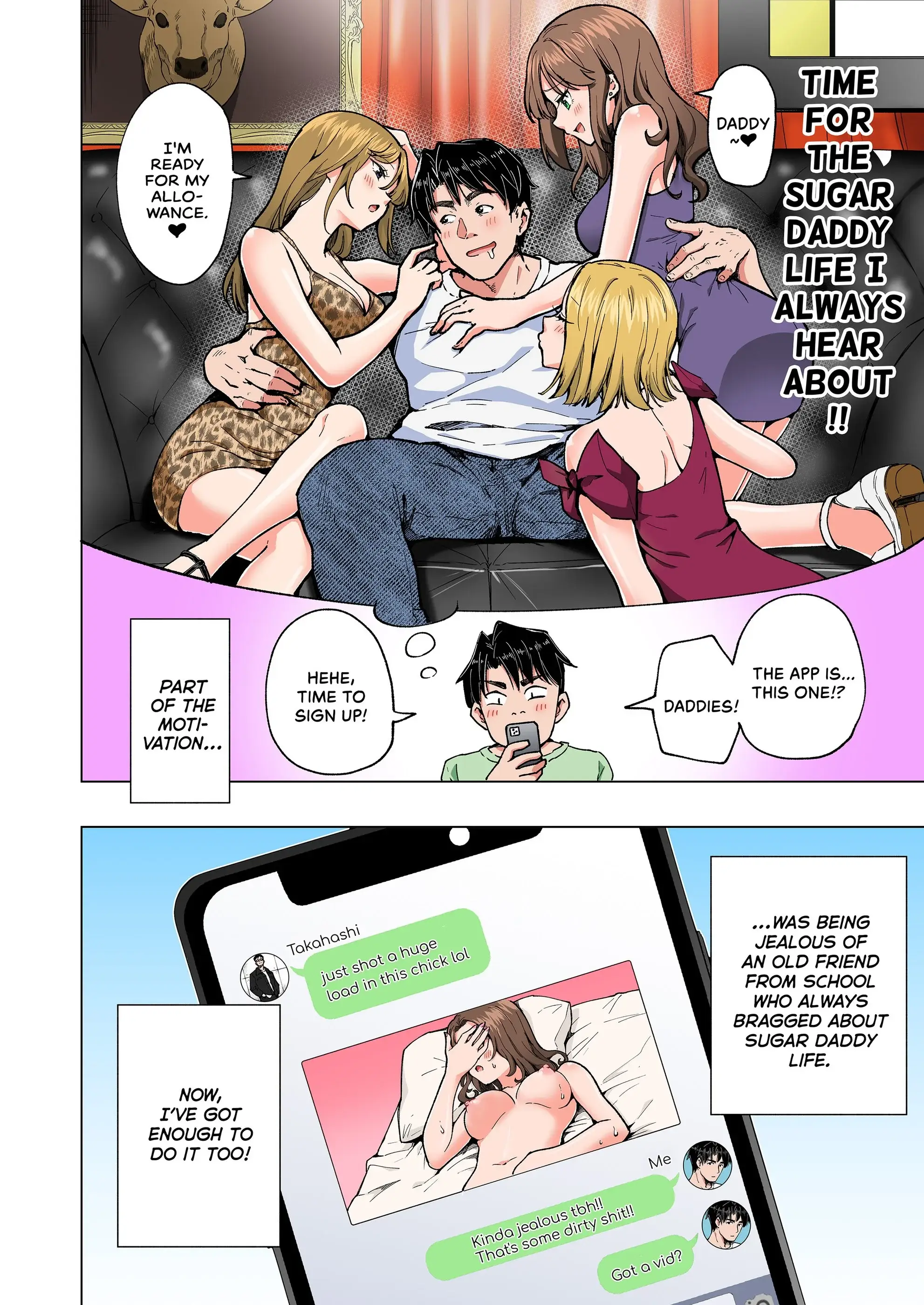 Sugar Baby Diaries Chapter 5 page 8 - 