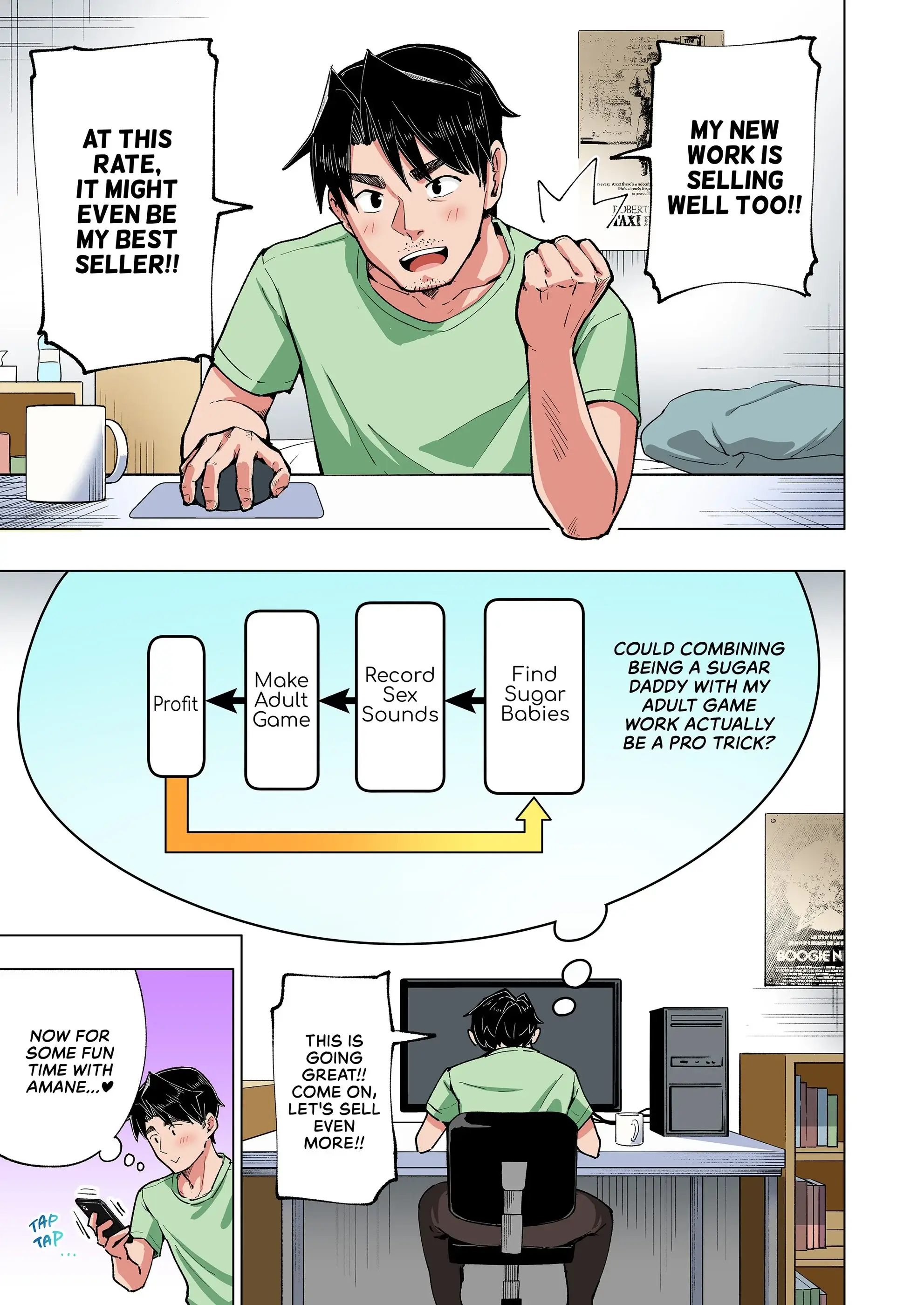 Sugar Baby Diaries Chapter 6 page 57 - 