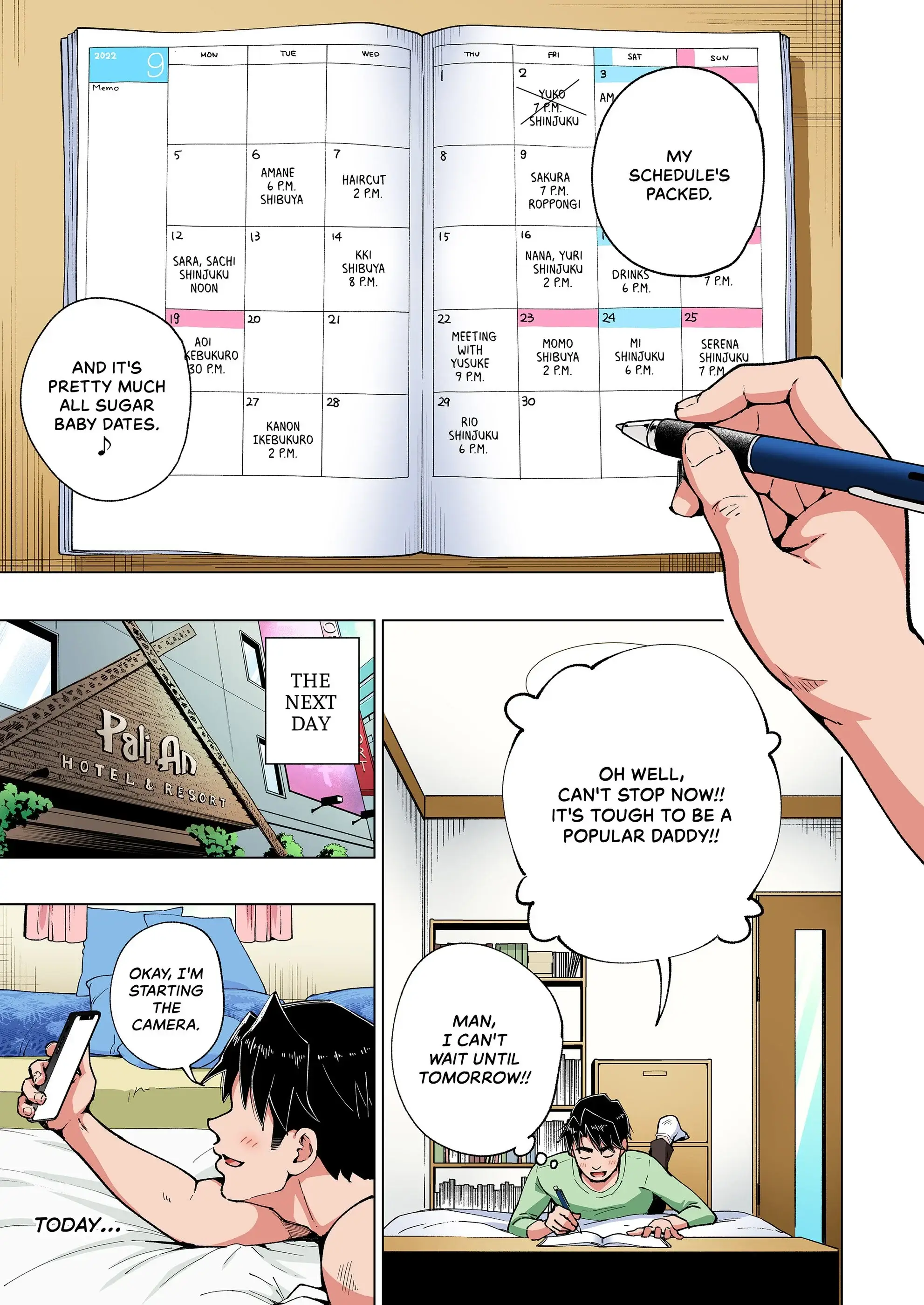 Sugar Baby Diaries Chapter 7 page 35 - 
