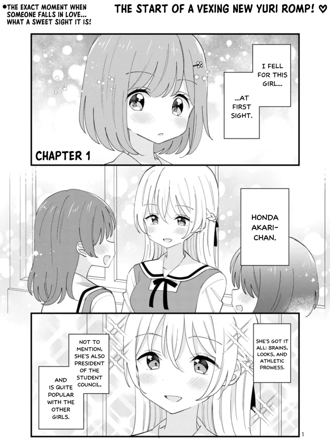 Suki na Onnanoko ga Watashi ni Dake Naze ka Kibishii Chapter 1 page 1 - 