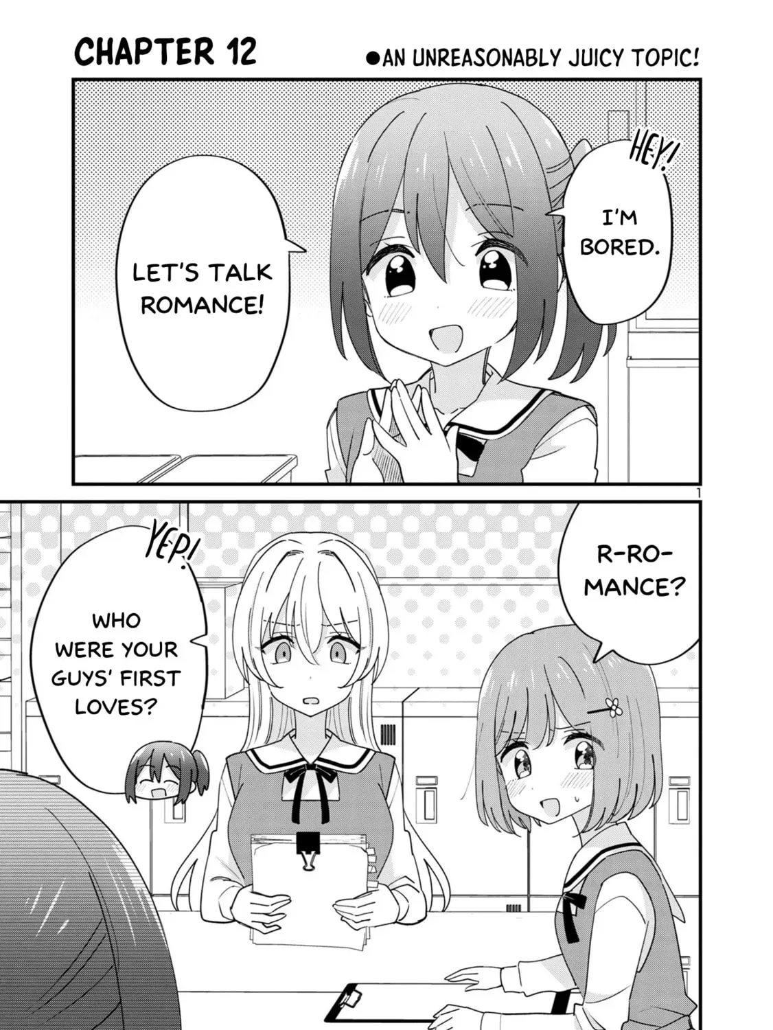 Suki na Onnanoko ga Watashi ni Dake Naze ka Kibishii Chapter 12 page 1 - 