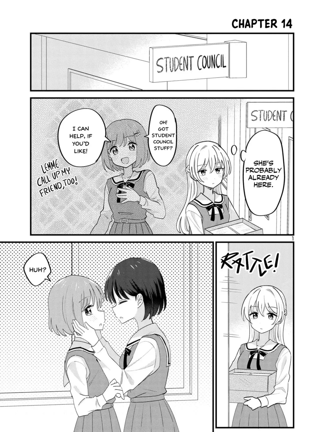 Suki na Onnanoko ga Watashi ni Dake Naze ka Kibishii Chapter 14 page 1 - 