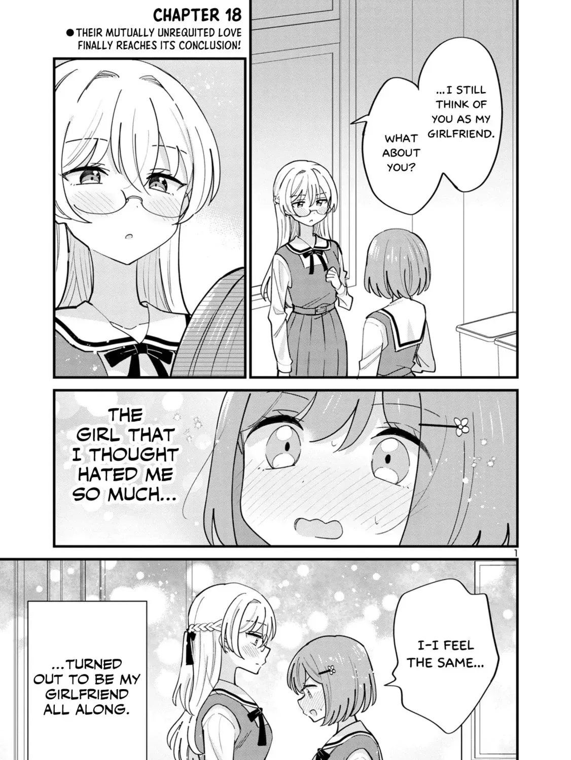 Suki na Onnanoko ga Watashi ni Dake Naze ka Kibishii Chapter 18 page 1 - 