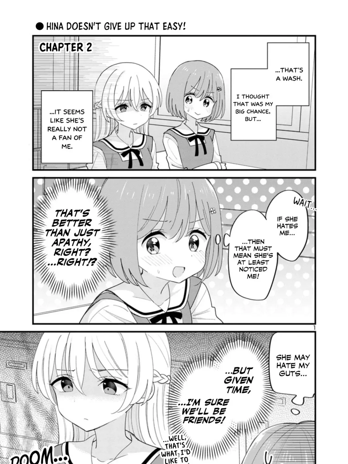 Suki na Onnanoko ga Watashi ni Dake Naze ka Kibishii Chapter 2 page 1 - 