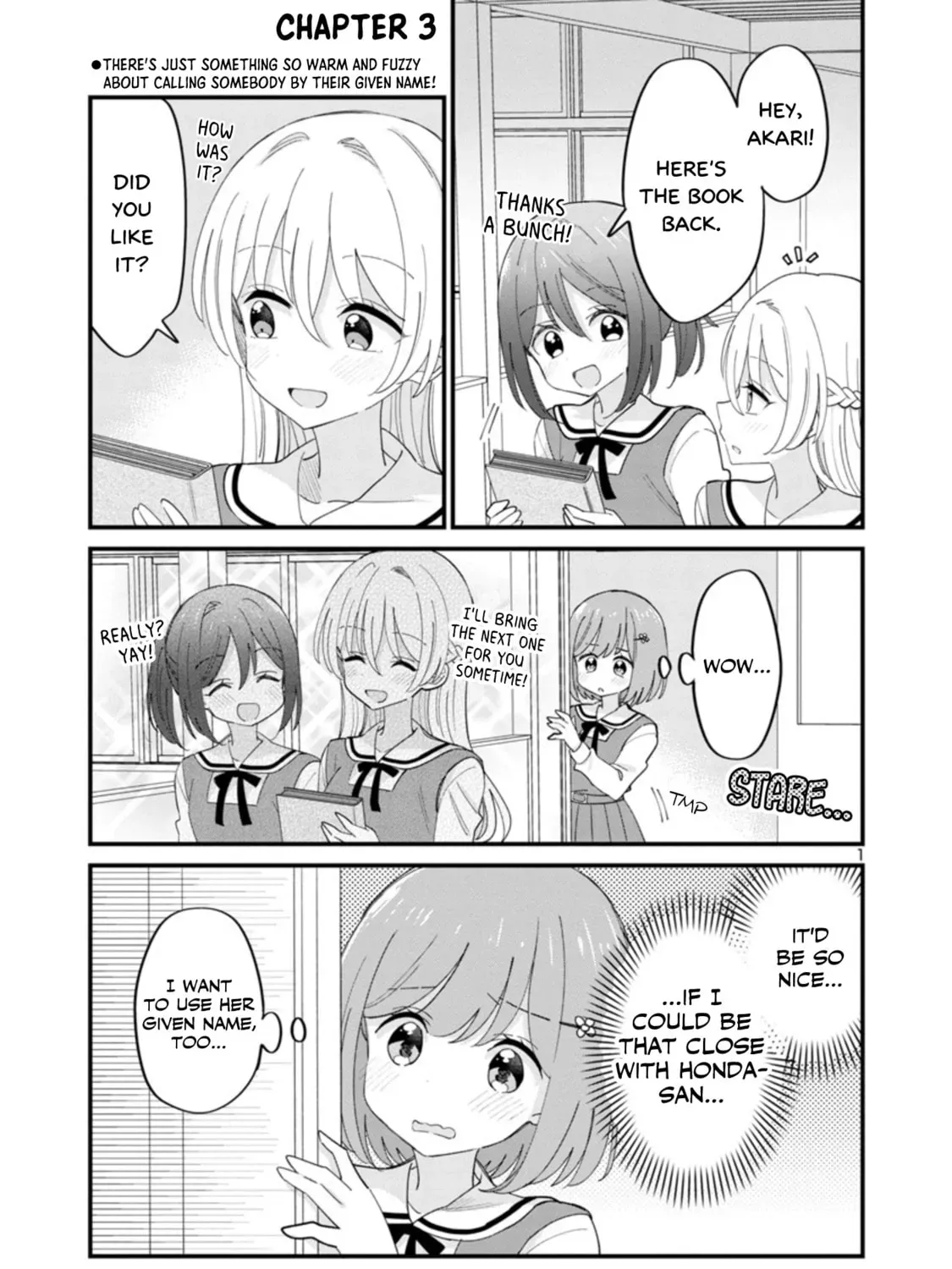 Suki na Onnanoko ga Watashi ni Dake Naze ka Kibishii Chapter 3 page 1 - 