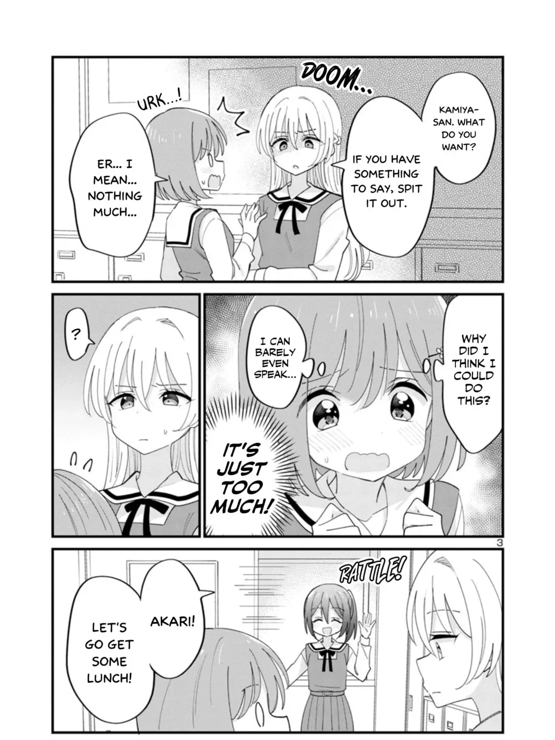 Suki na Onnanoko ga Watashi ni Dake Naze ka Kibishii Chapter 3 page 5 - 