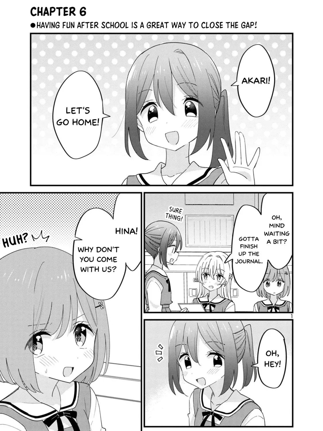 Suki na Onnanoko ga Watashi ni Dake Naze ka Kibishii Chapter 6 page 1 - 