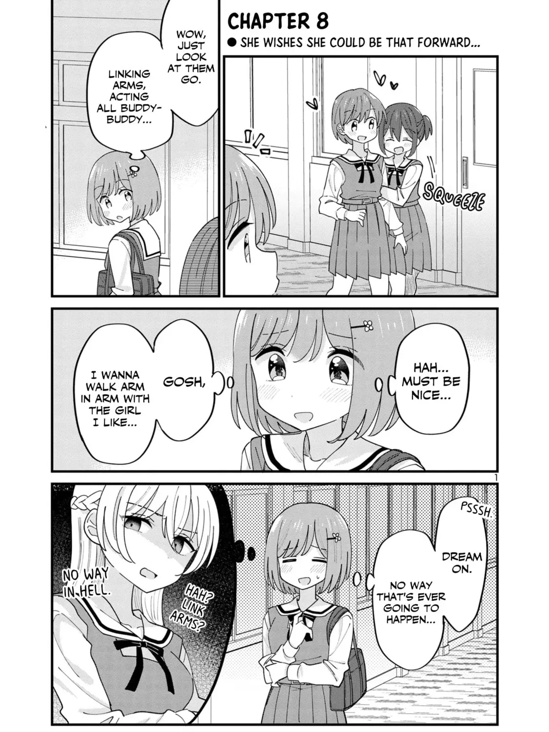 Suki na Onnanoko ga Watashi ni Dake Naze ka Kibishii Chapter 8 page 1 - 