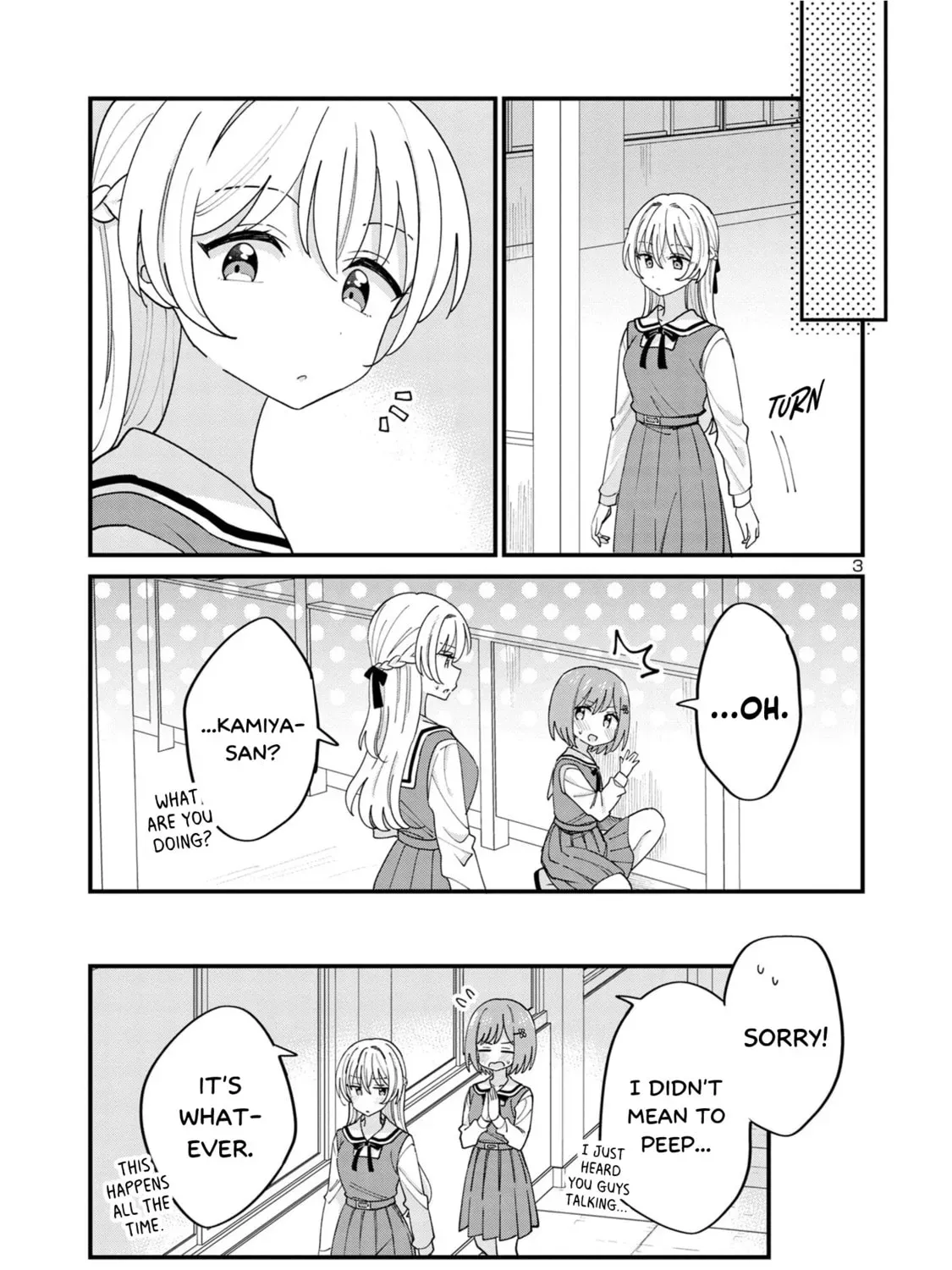 Suki na Onnanoko ga Watashi ni Dake Naze ka Kibishii Chapter 9 page 5 - 