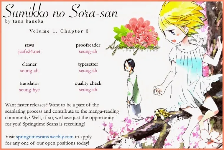 Sumikko no Sora-san Chapter 3 page 26 - 