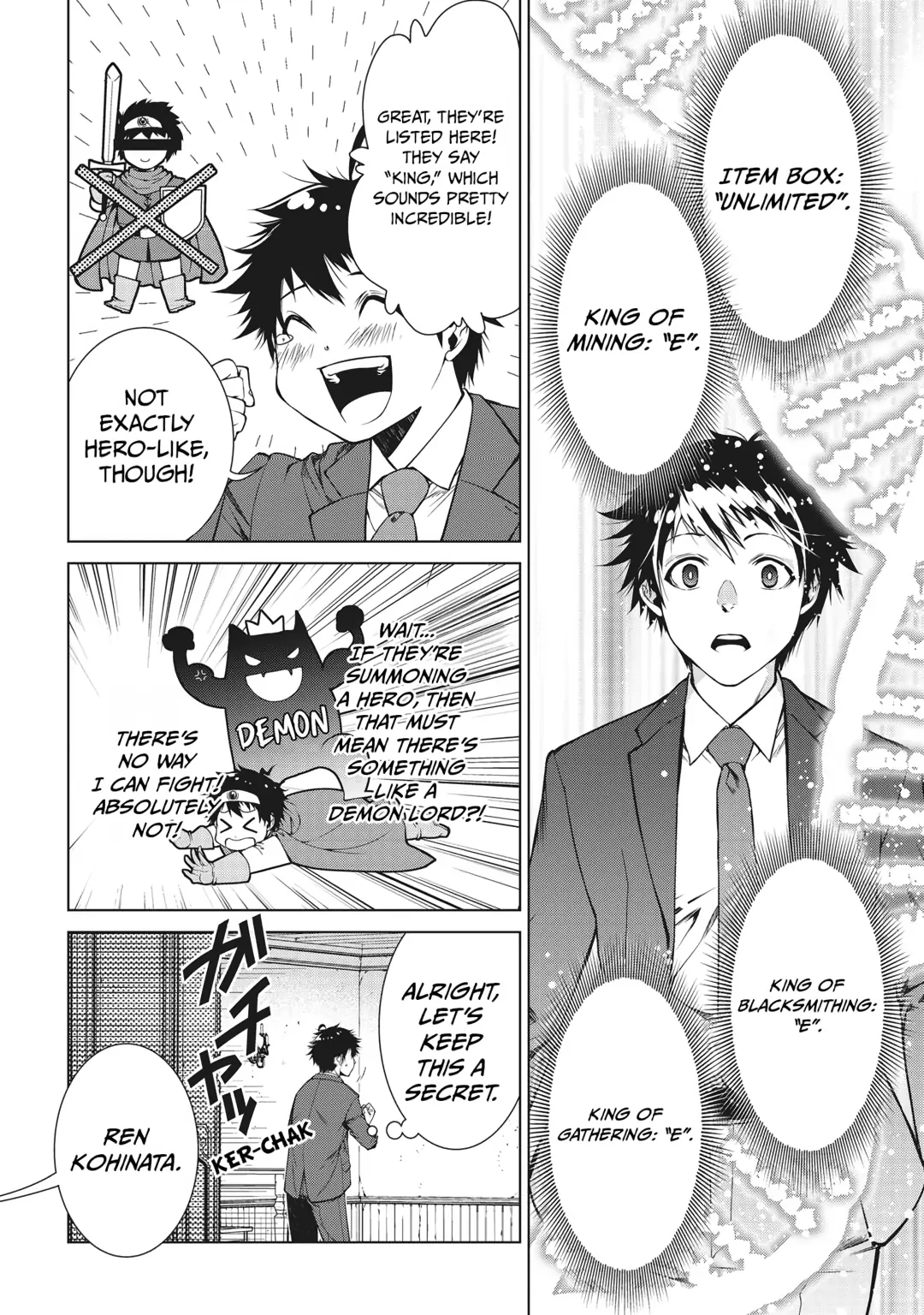 Summoned By Mistake! Cast Out, but I’m Living Easy with My Overpowered Upgrade Skills Chapter 1 page 14 - 