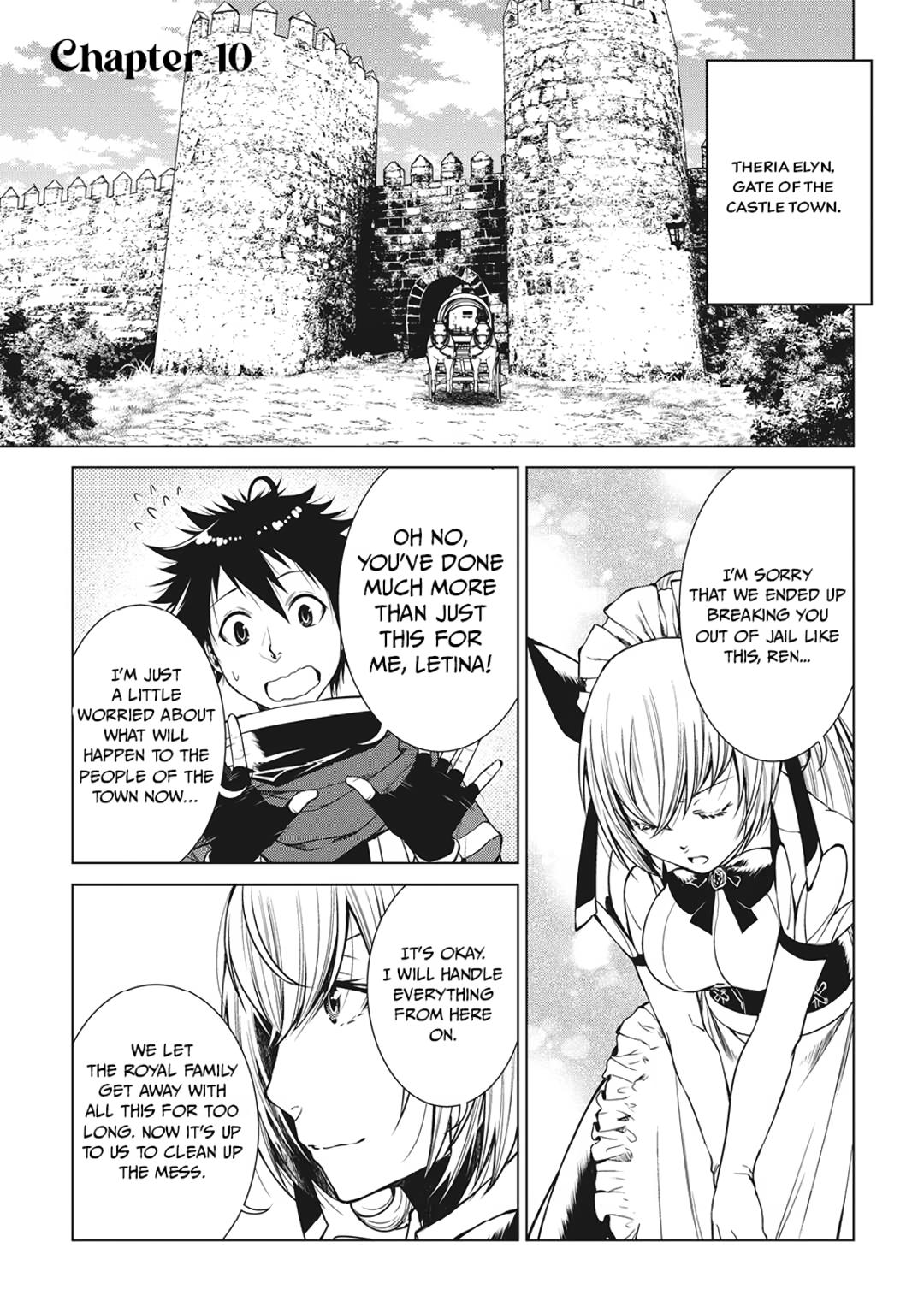 Summoned By Mistake! Cast Out, but I’m Living Easy with My Overpowered Upgrade Skills Chapter 10 page 1 - 