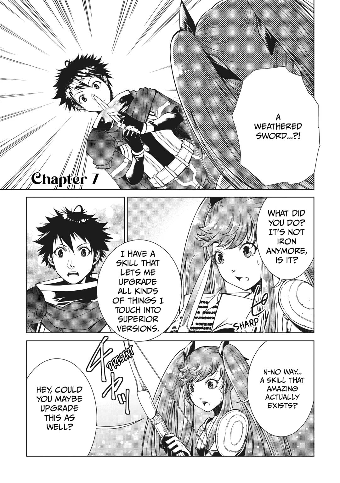 Summoned By Mistake! Cast Out, but I’m Living Easy with My Overpowered Upgrade Skills Chapter 7 page 1 - 