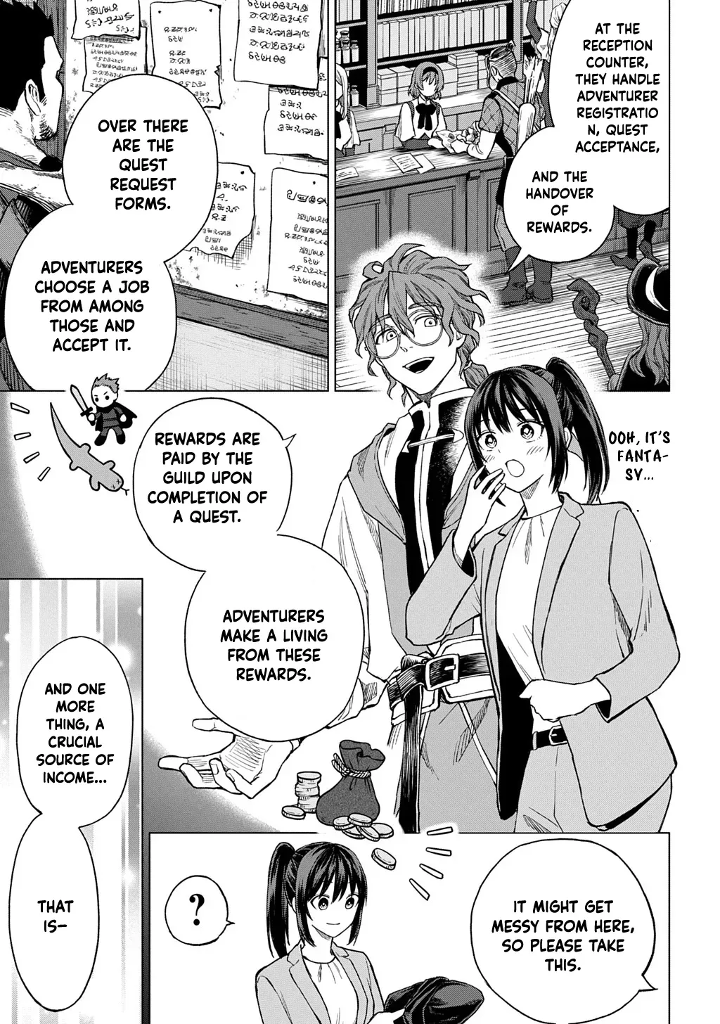 Summoned OL Becomes a Monster-Disassembly Girl Chapter 1 page 36 - 