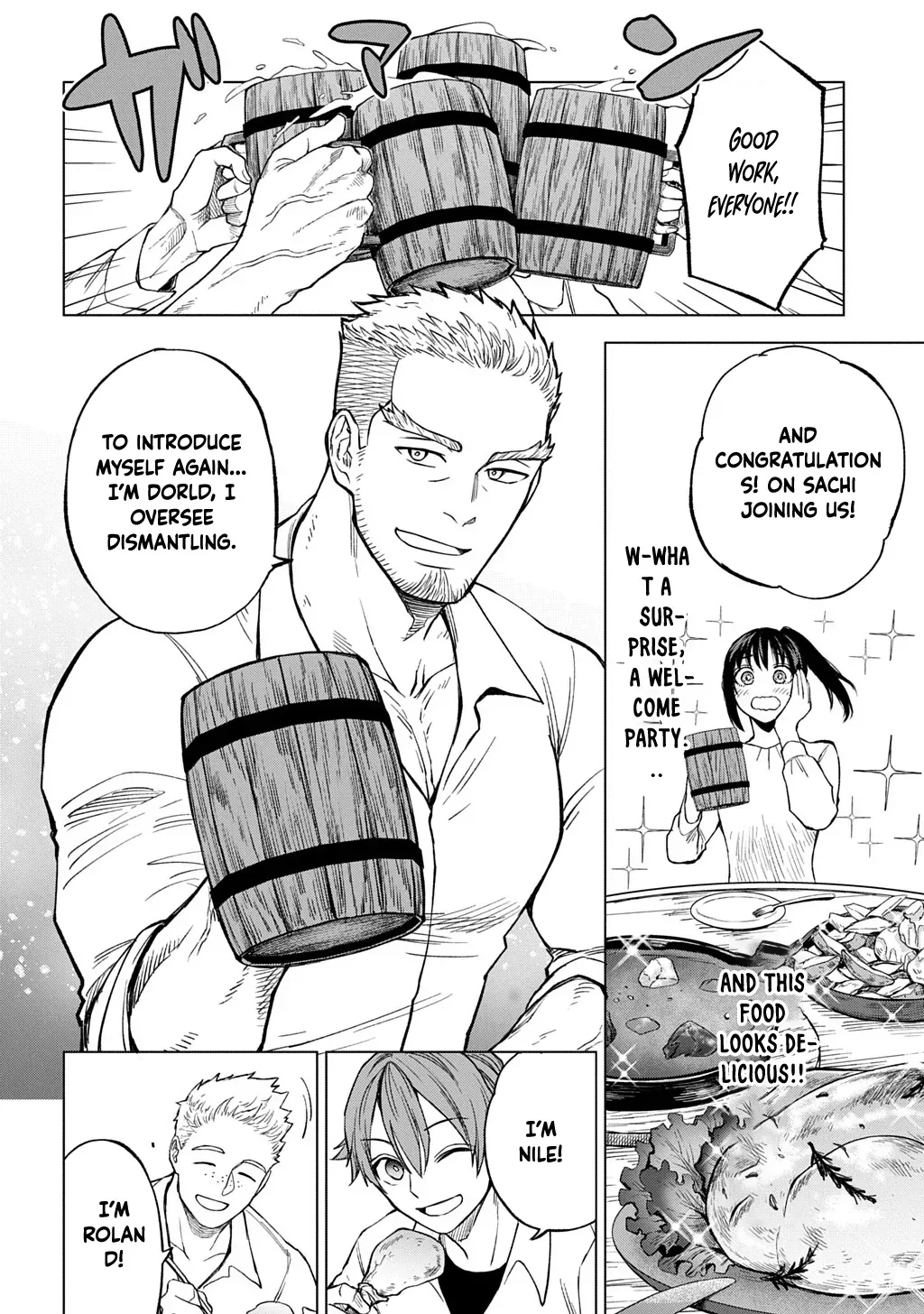Summoned OL Becomes a Monster-Disassembly Girl Chapter 2 page 14 - 
