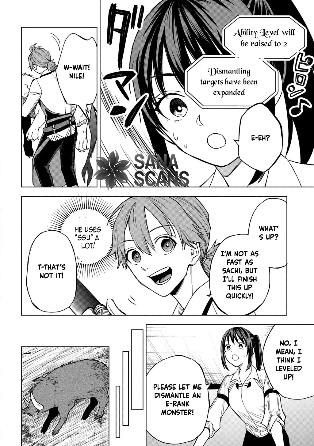 Summoned OL Becomes a Monster-Disassembly Girl Chapter 2 page 22 - 