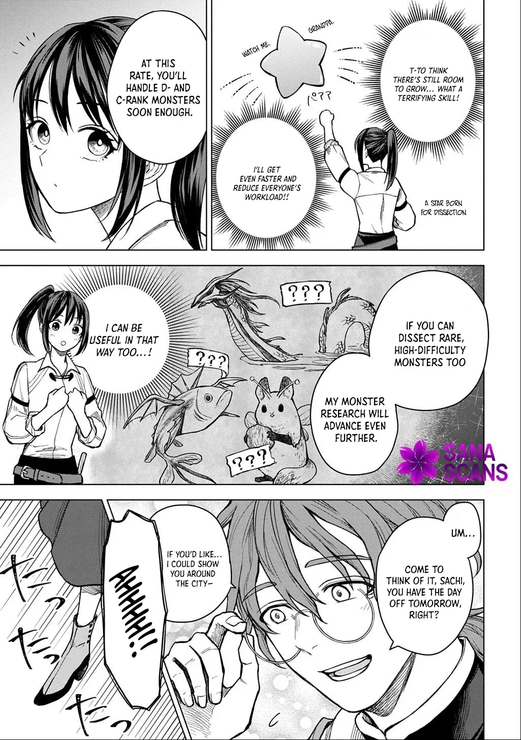 Summoned OL Becomes a Monster-Disassembly Girl Chapter 3 page 9 - 