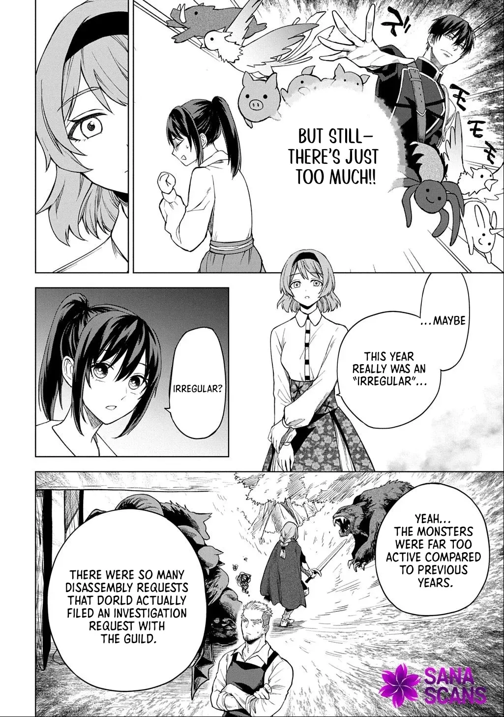 Summoned OL Becomes a Monster-Disassembly Girl Chapter 4 page 20 - 