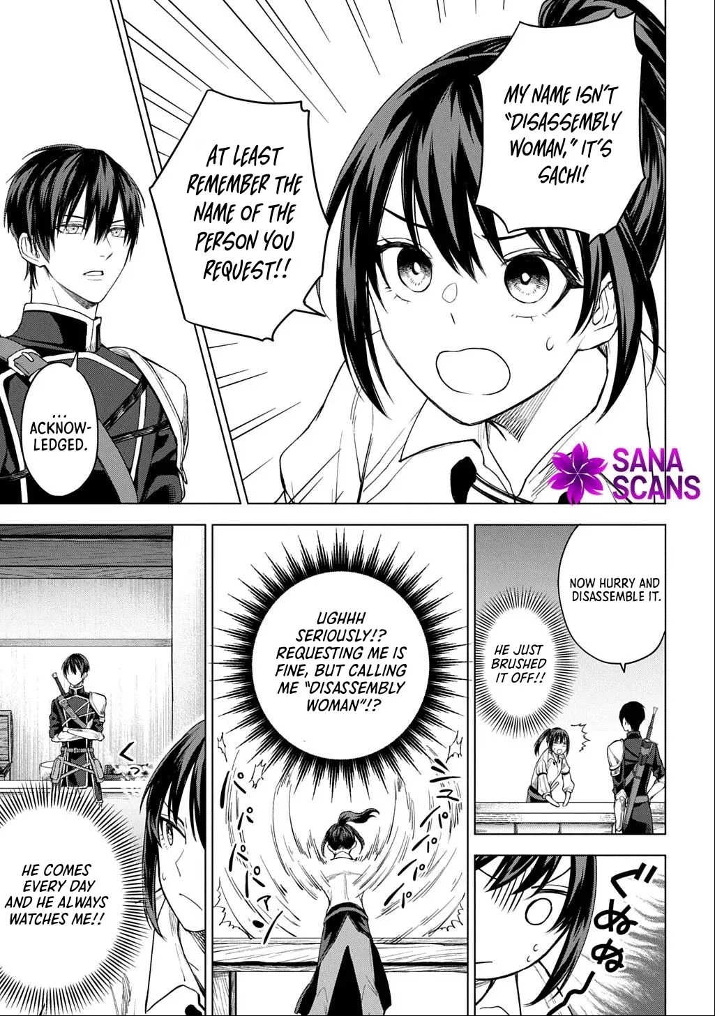 Summoned OL Becomes a Monster-Disassembly Girl Chapter 4 page 7 - 