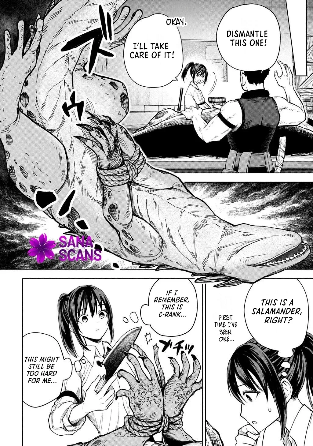 Summoned OL Becomes a Monster-Disassembly Girl Chapter 5 page 4 - 