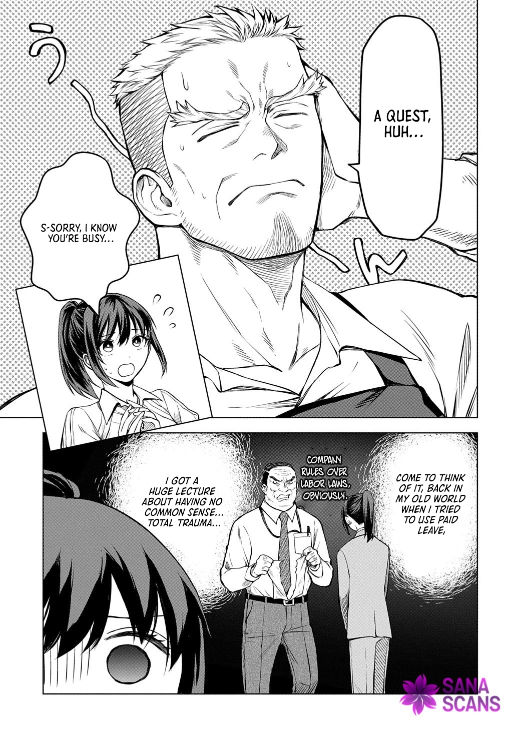 Summoned OL Becomes a Monster-Disassembly Girl Chapter 8 page 3 - 
