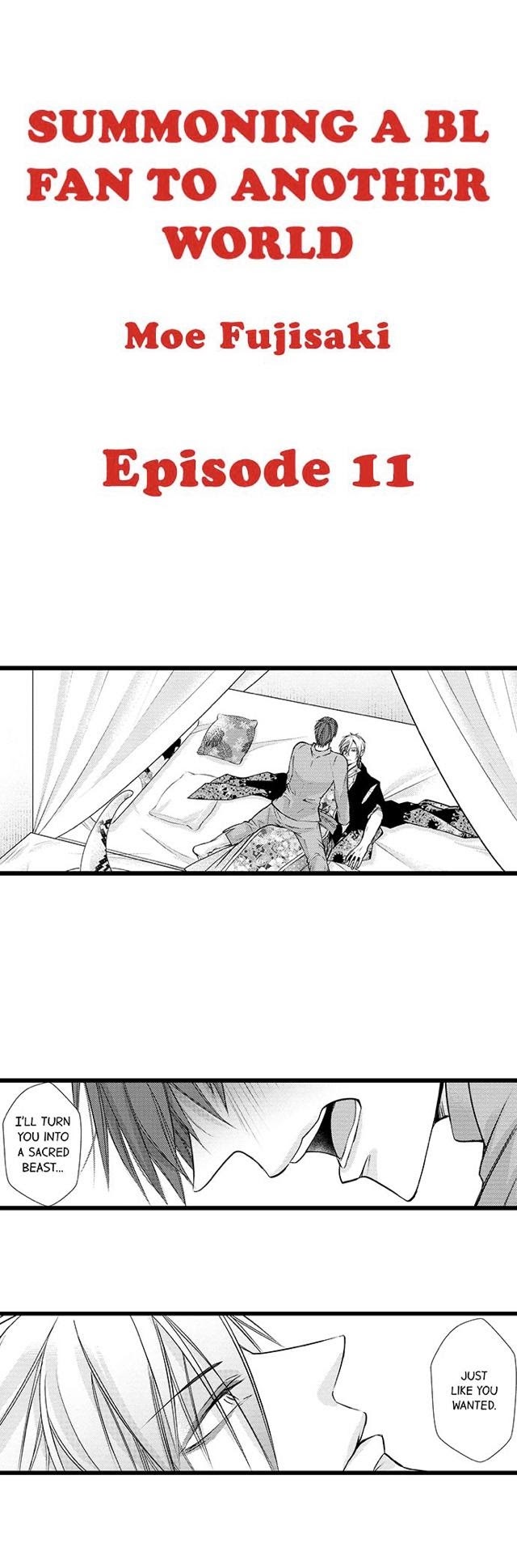 Summoning a BL Fan to Another World Chapter 11 page 2 - 