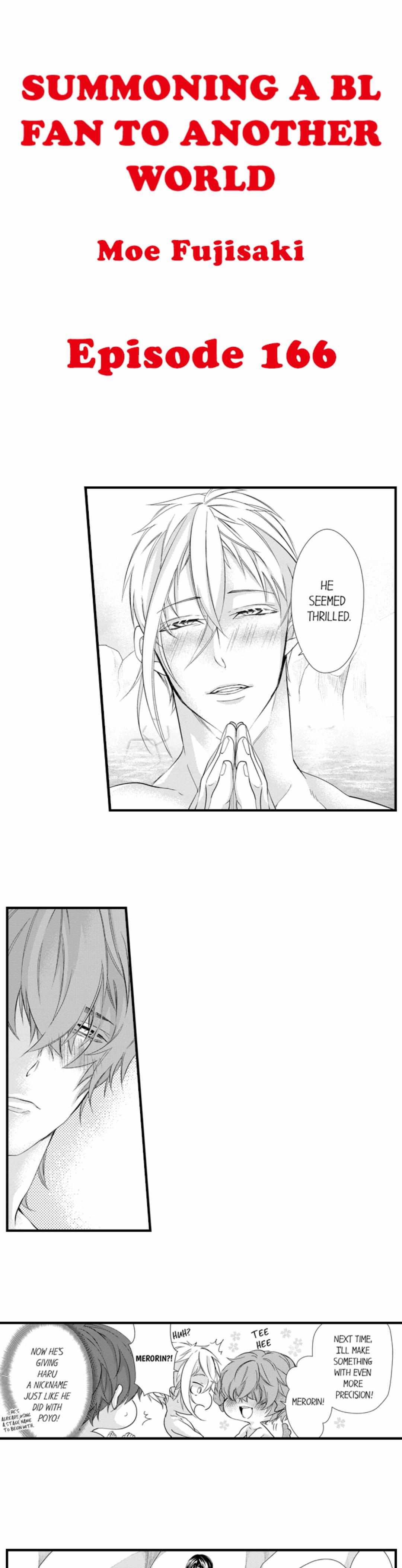 Summoning a BL Fan to Another World Chapter 166 page 3 - 