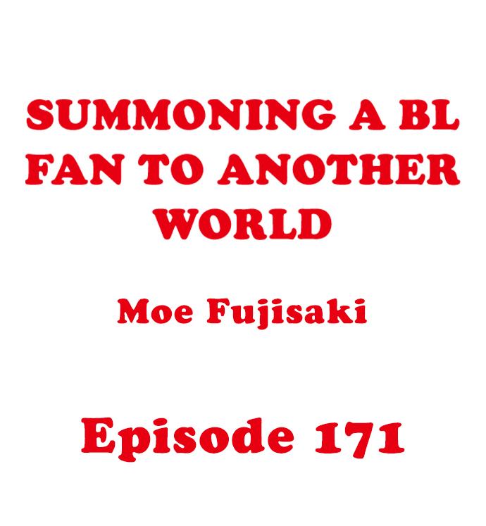 Summoning a BL Fan to Another World Chapter 171 page 2 - 