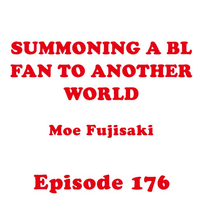 Summoning a BL Fan to Another World Chapter 176 page 3 - 