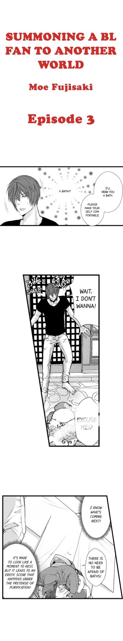 Summoning a BL Fan to Another World Chapter 3 page 1 - 