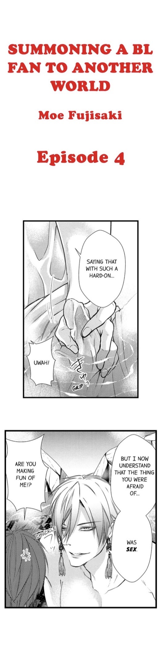 Summoning a BL Fan to Another World Chapter 4 page 1 - 