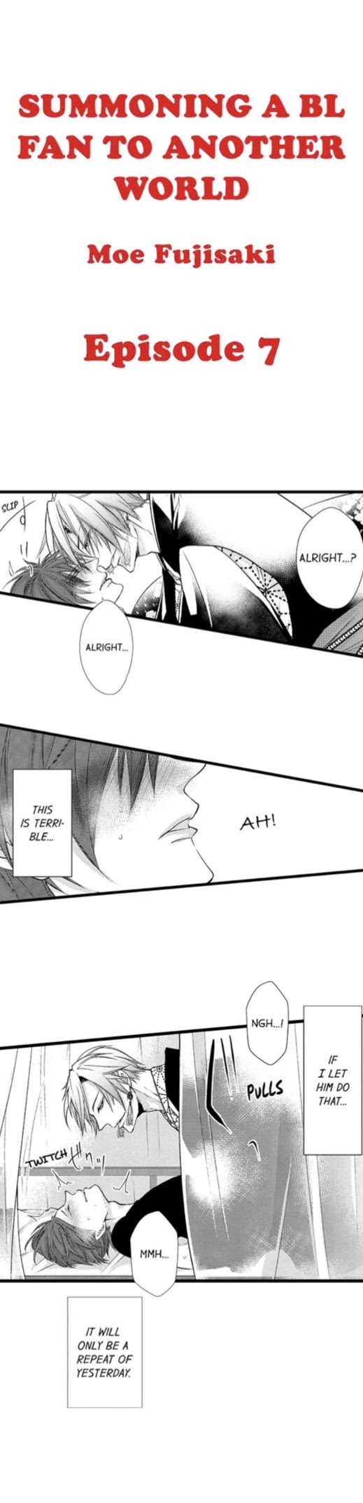 Summoning a BL Fan to Another World Chapter 7 page 1 - 