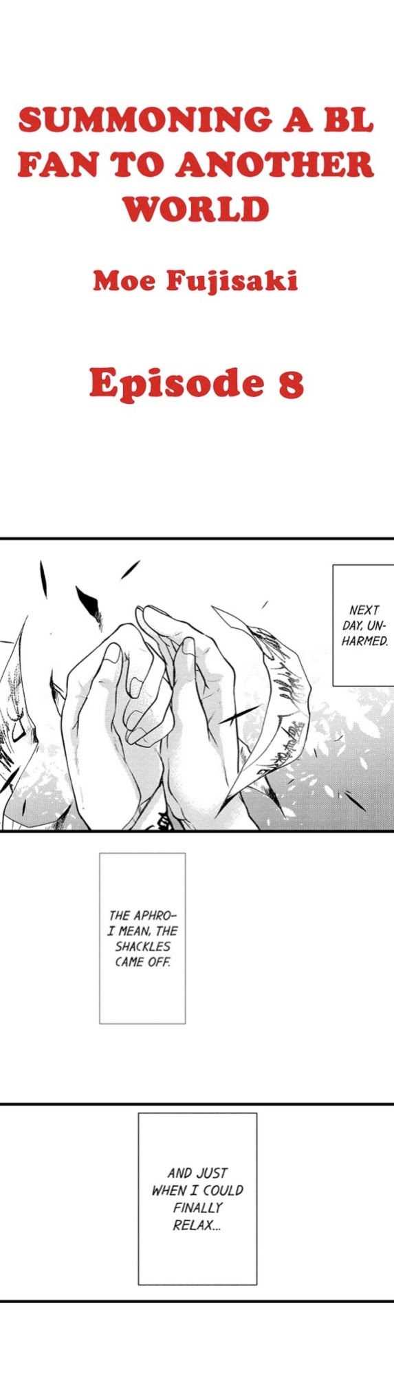 Summoning a BL Fan to Another World Chapter 8 page 1 - 