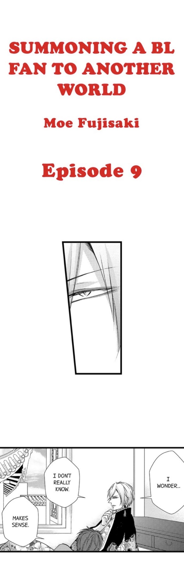 Summoning a BL Fan to Another World Chapter 9 page 1 - 