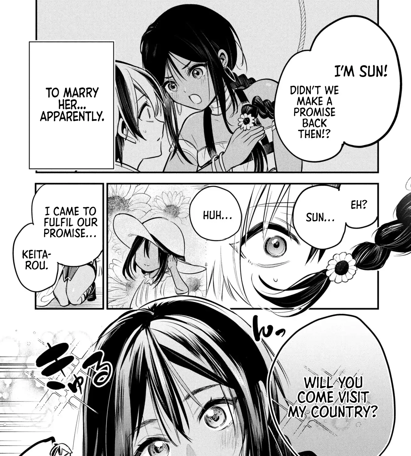 Sun-ouji wa Tsuma ni Naritai Chapter 1 page 14 - 