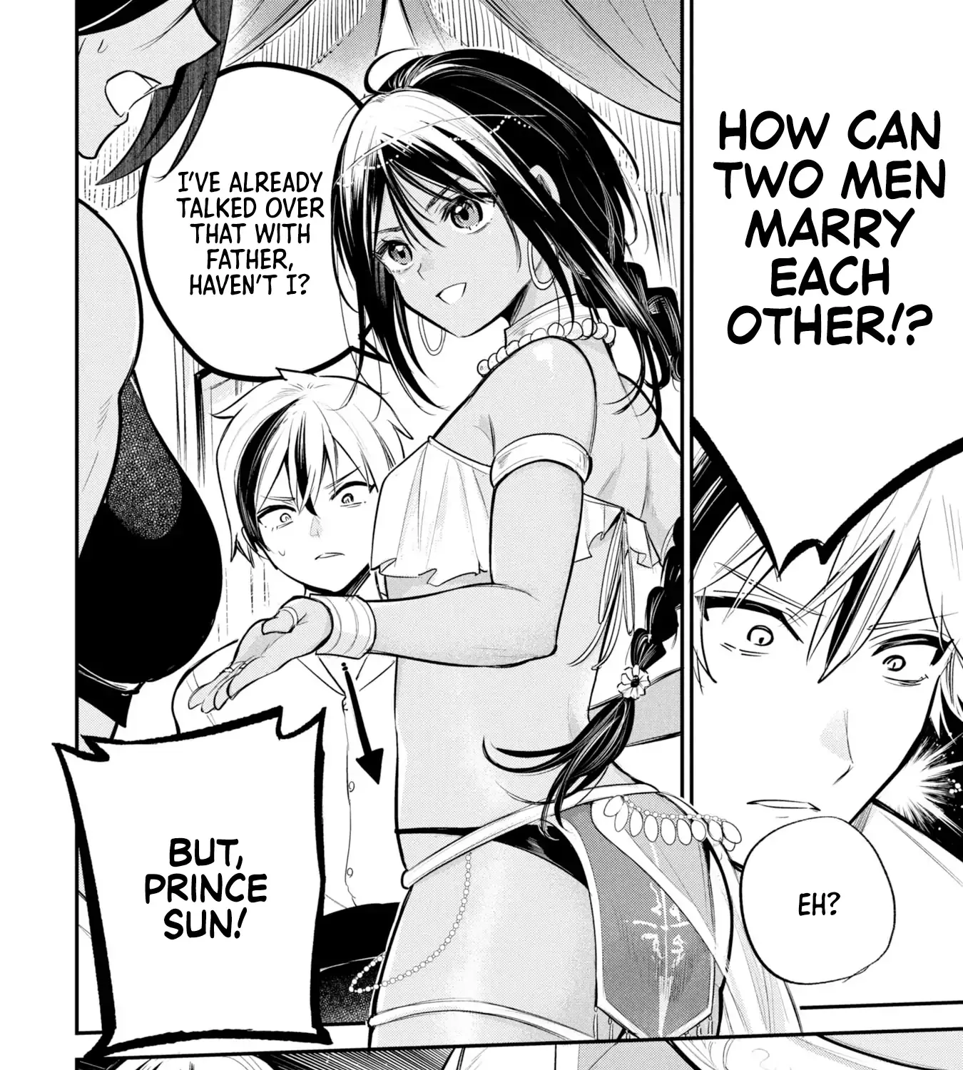 Sun-ouji wa Tsuma ni Naritai Chapter 1 page 28 - 