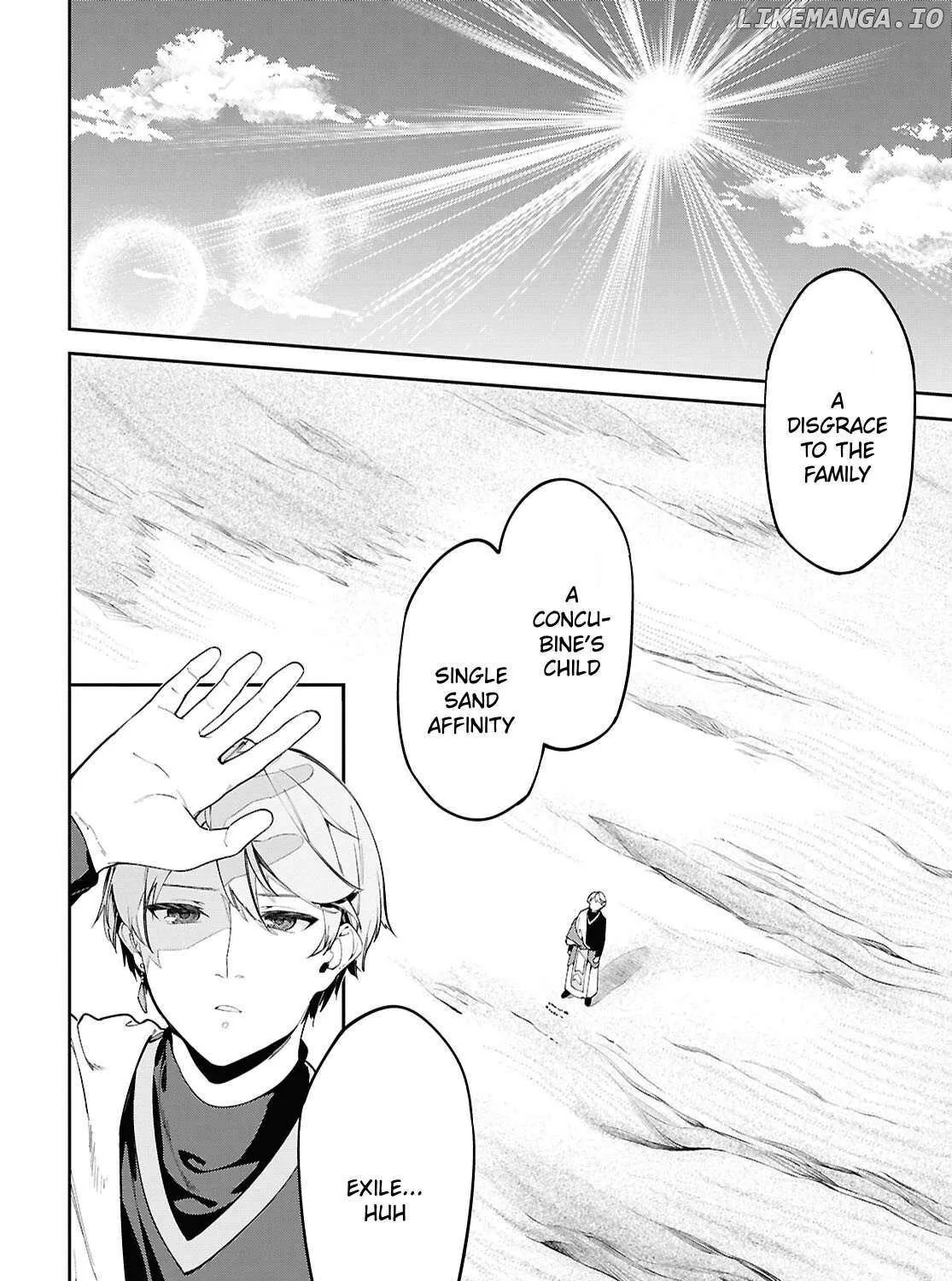 Suna Mahou de Suna no Oukoku wo Tsukurou: Sabaku ni Tsuihou Sareta kara Ganbatte Sokoku Ijou no Kokka wo Tatete Mita Chapter 1 page 24 - 