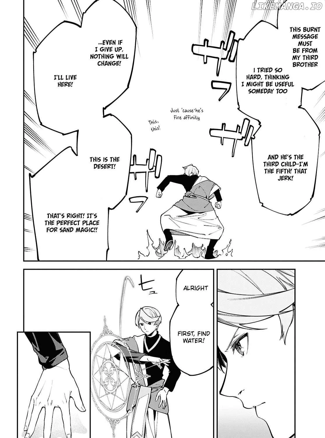 Suna Mahou de Suna no Oukoku wo Tsukurou: Sabaku ni Tsuihou Sareta kara Ganbatte Sokoku Ijou no Kokka wo Tatete Mita Chapter 1 page 28 - 