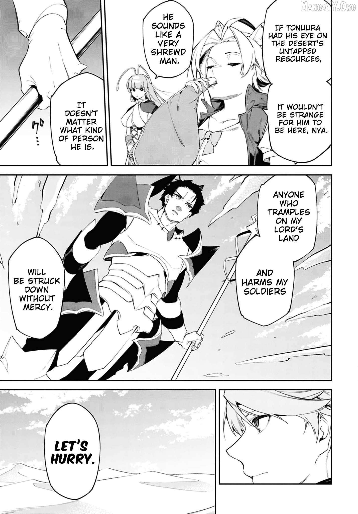 Suna Mahou de Suna no Oukoku wo Tsukurou: Sabaku ni Tsuihou Sareta kara Ganbatte Sokoku Ijou no Kokka wo Tatete Mita Chapter 13 page 20 - 