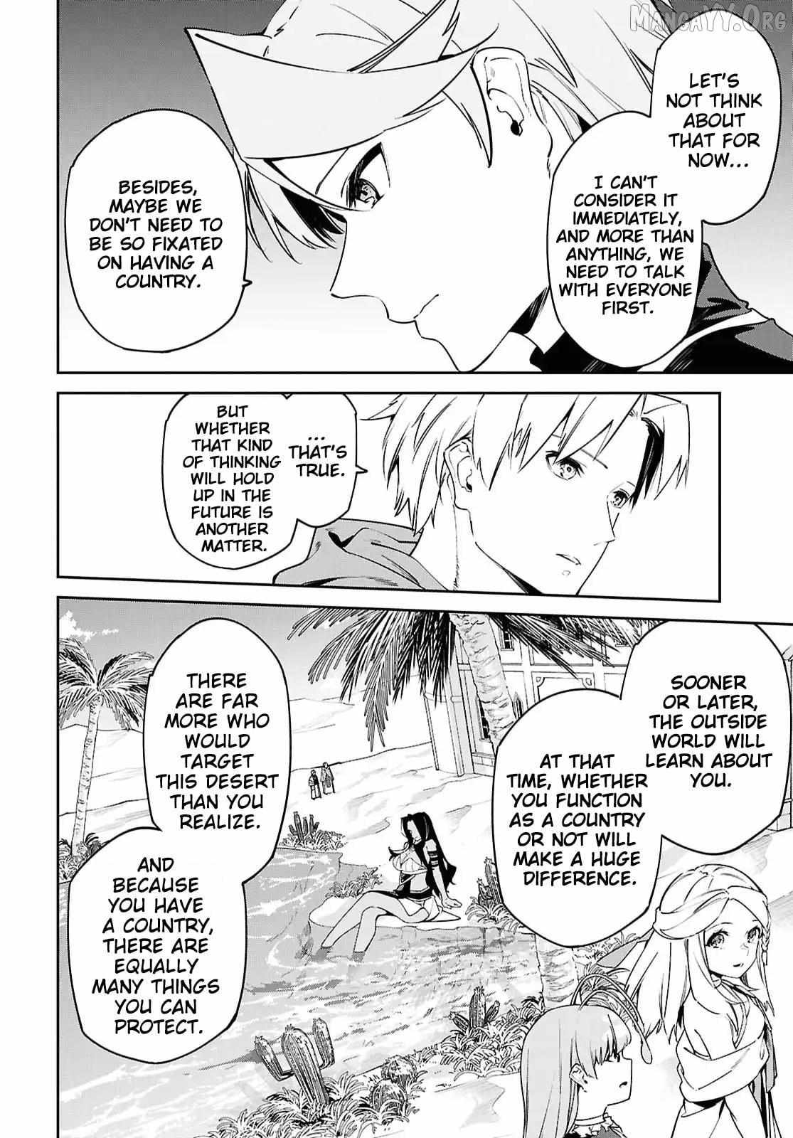 Suna Mahou de Suna no Oukoku wo Tsukurou: Sabaku ni Tsuihou Sareta kara Ganbatte Sokoku Ijou no Kokka wo Tatete Mita Chapter 15 page 28 - 