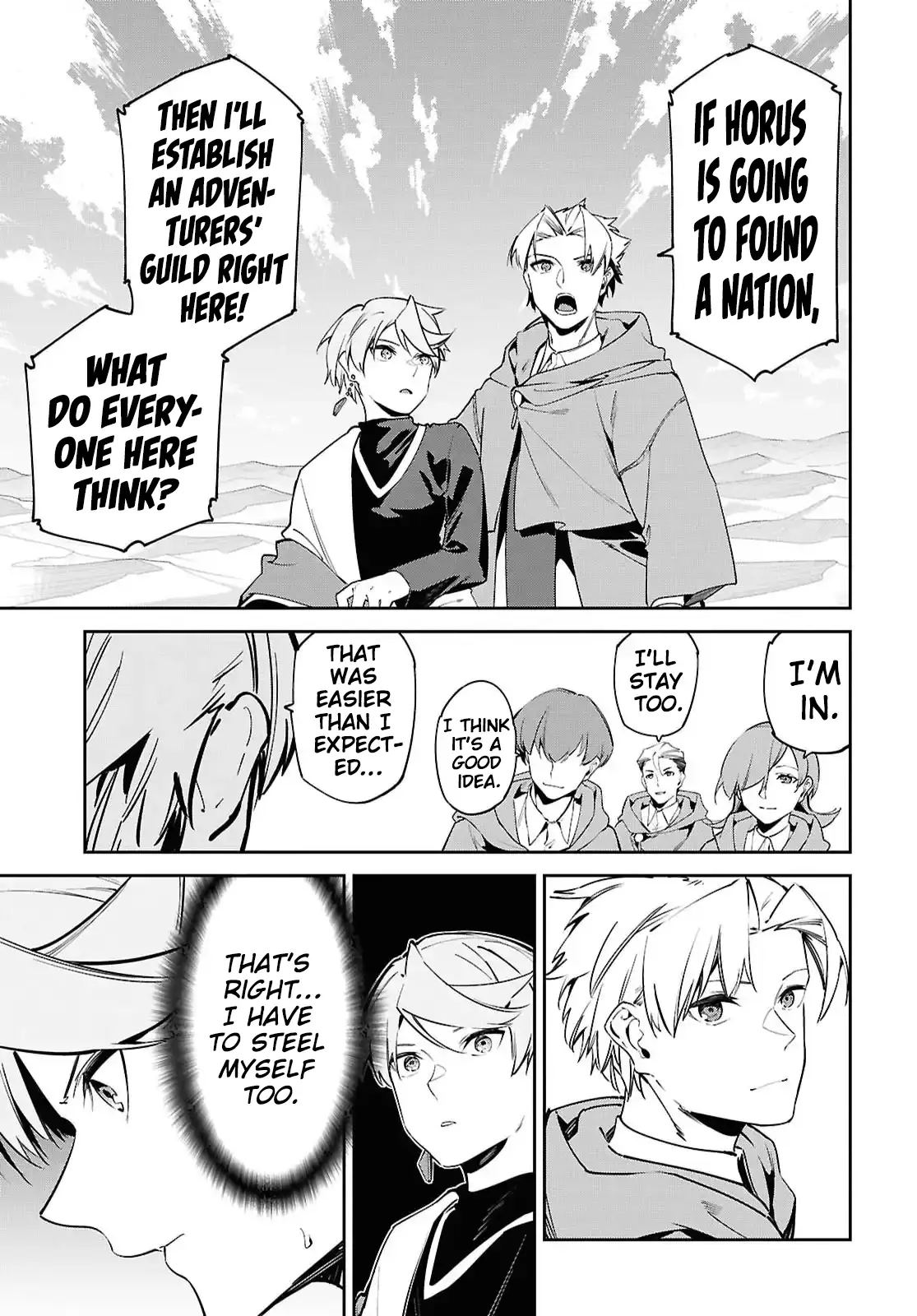Suna Mahou de Suna no Oukoku wo Tsukurou: Sabaku ni Tsuihou Sareta kara Ganbatte Sokoku Ijou no Kokka wo Tatete Mita Chapter 16 page 19 - 