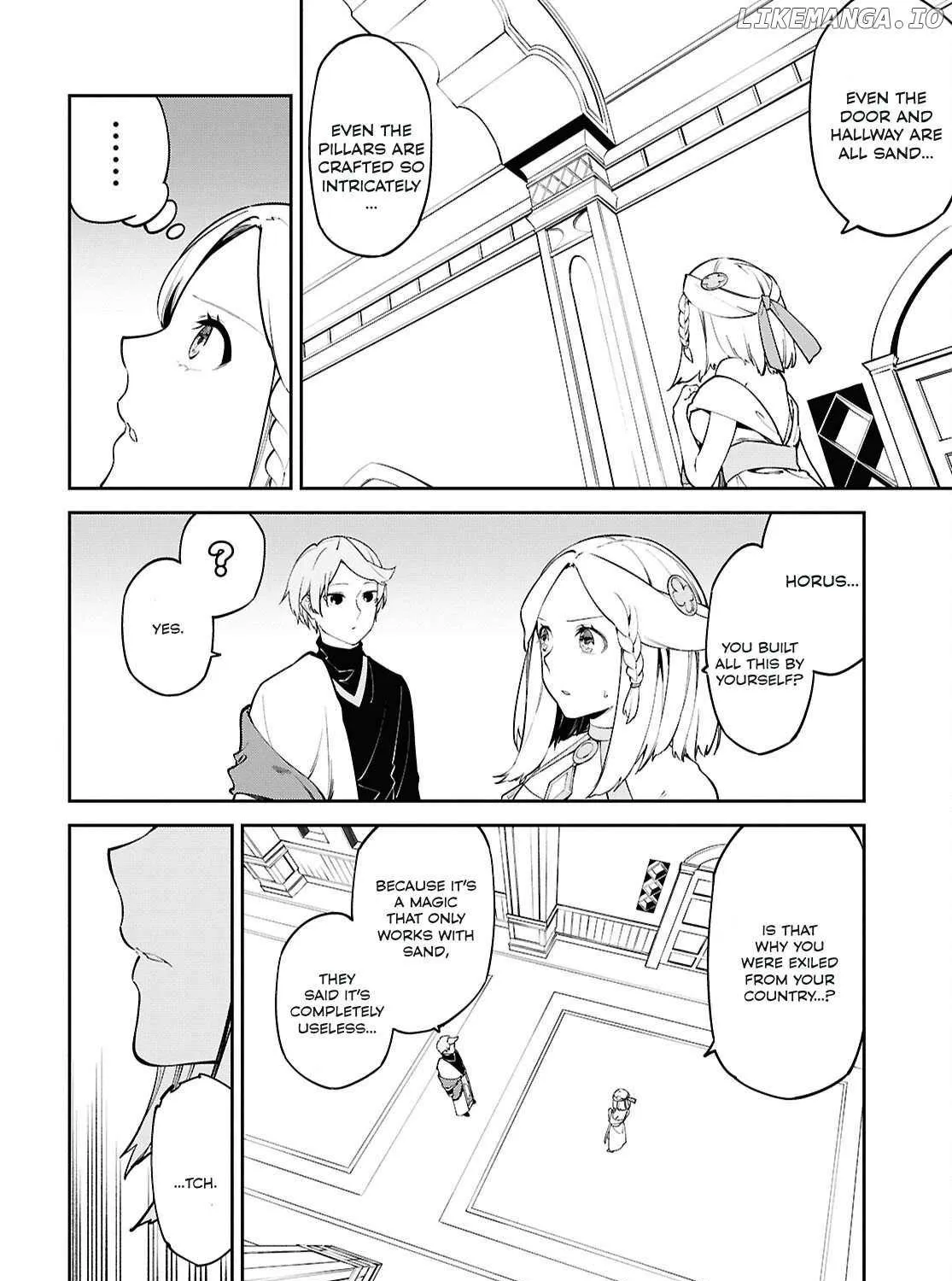 Suna Mahou de Suna no Oukoku wo Tsukurou: Sabaku ni Tsuihou Sareta kara Ganbatte Sokoku Ijou no Kokka wo Tatete Mita Chapter 2 page 13 - 