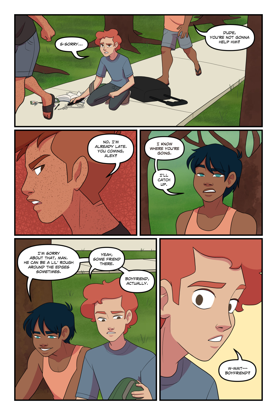 Sunkissed Chapter 0.2 page 4 - 