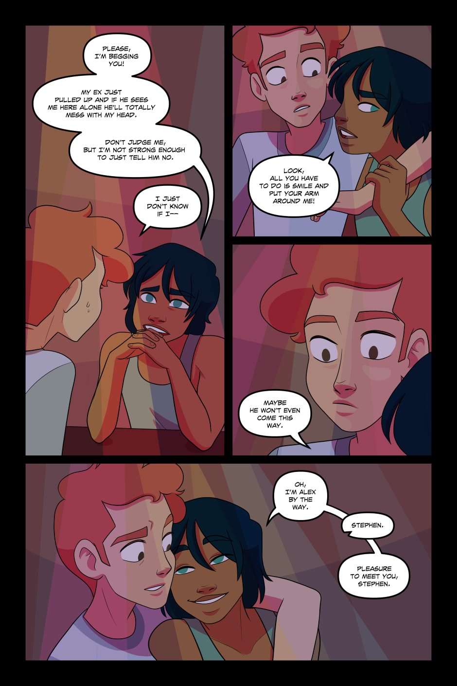 Sunkissed Chapter 1.2 page 1 - 