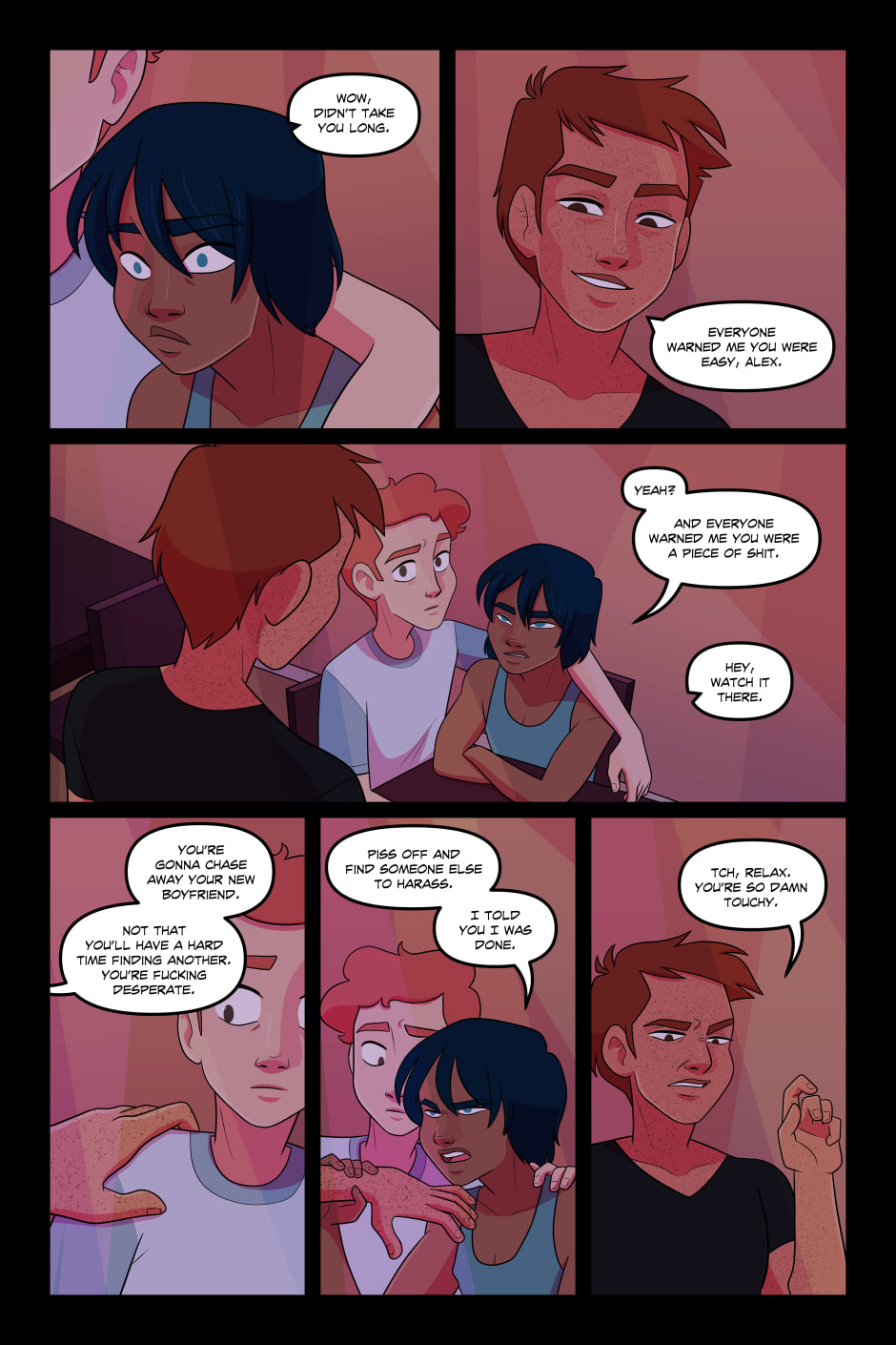 Sunkissed Chapter 1.4 page 1 - 